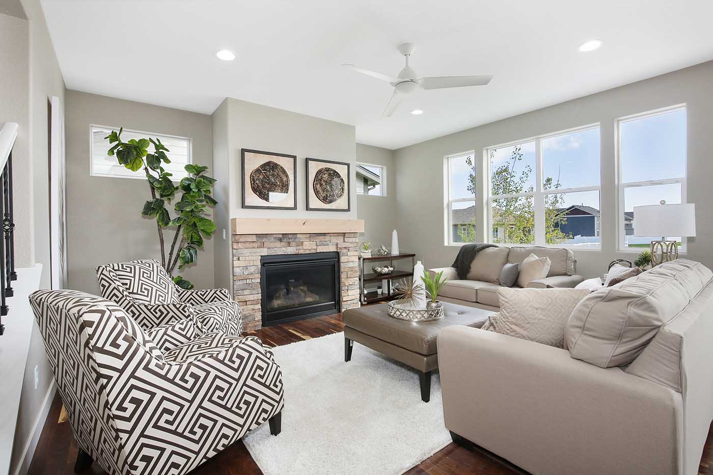 Cottonwood living-room reference photography